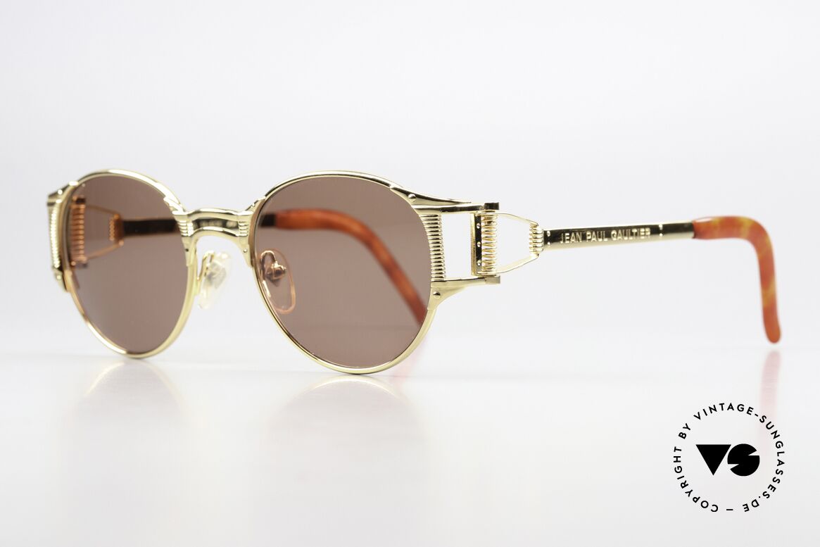 Jean Paul Gaultier 56-5105 90er Promi Sonnenbrille, getragen von diversen US Hip-Hop Celebrities (Rapper ..), Passend für Herren und Damen