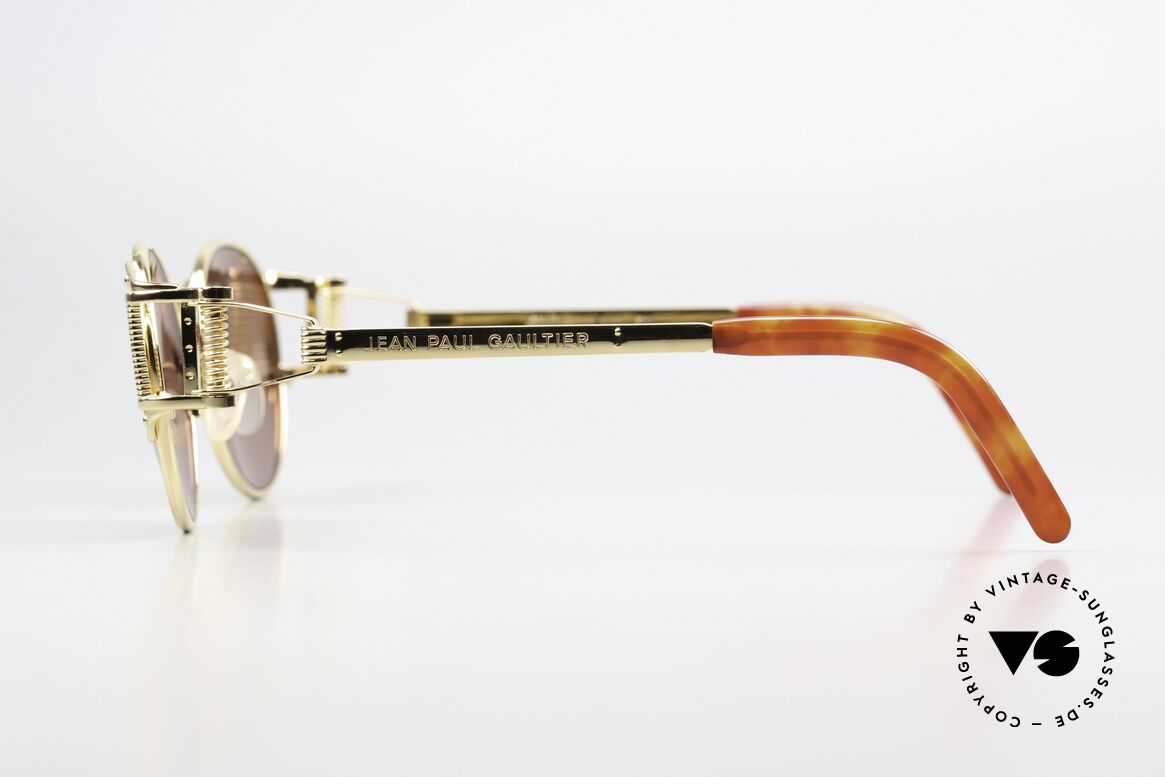 Jean Paul Gaultier 56-5105 90er Promi Sonnenbrille, ungetragenes Einzelstück (wie alle unsere vintage J.P.G.), Passend für Herren und Damen