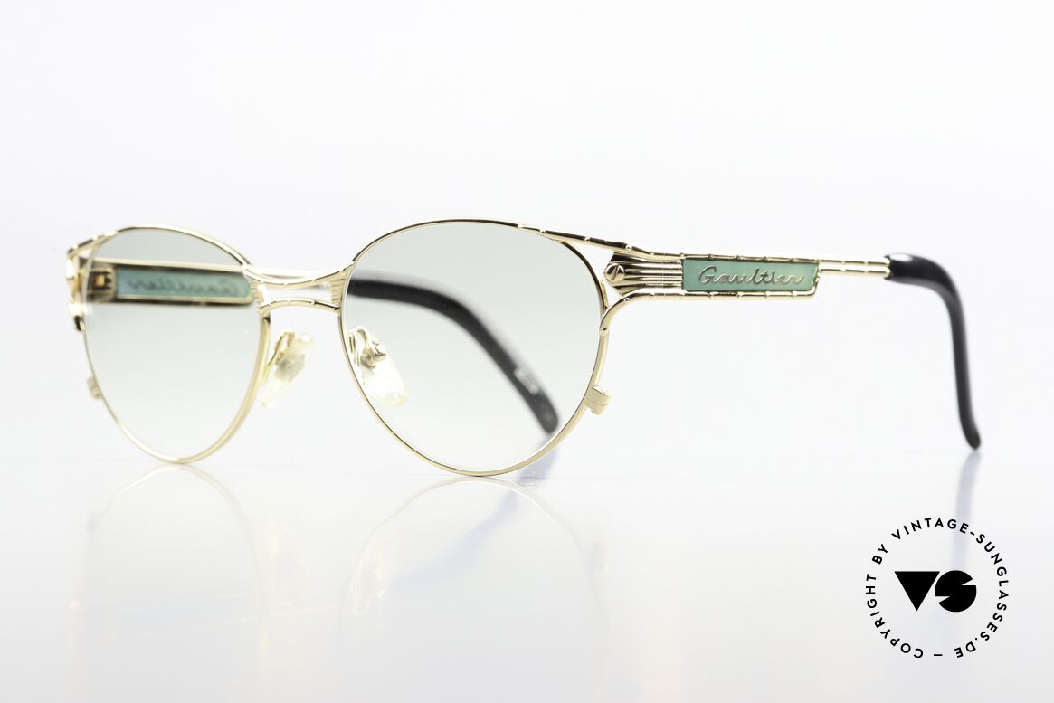 Jean Paul Gaultier 56-4179 No Retro Designer Brille 90er, extrem hochwertige Fassung sowie 100% UV Protection, Passend für Herren und Damen Jean Paul Gaultier 56-4179 No Retro Designer Brille 90er, extrem hochwertige Fassung sowie 100% UV Protection, Passend für Herren und Damen