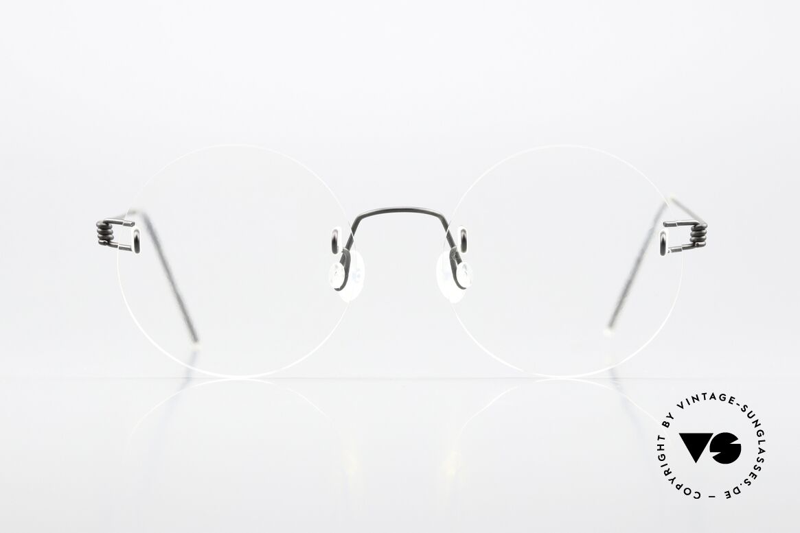 Lindberg 258 Air Titan Randlose Brille Variabel, die Glasform '258' kann individuell angepasst werden, Passend für Herren und Damen