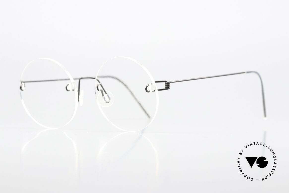 Lindberg 258 Air Titan Randlose Brille Variabel, das spezielle Titan wird auch in der Medizin verwendet, Passend für Herren und Damen
