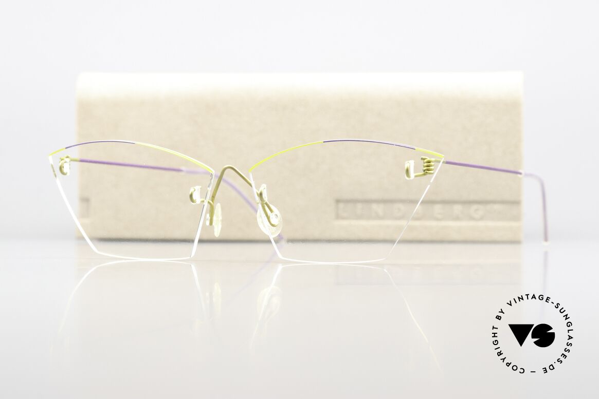 Lindberg 231 Air Titan Tolle Alte Lindberg Brille, der Rahmen ist fast unsichtbar & wiegt nur 2,7 Gramm, Passend für Damen Lindberg 231 Air Titan Tolle Alte Lindberg Brille, der Rahmen ist fast unsichtbar & wiegt nur 2,7 Gramm, Passend für Damen