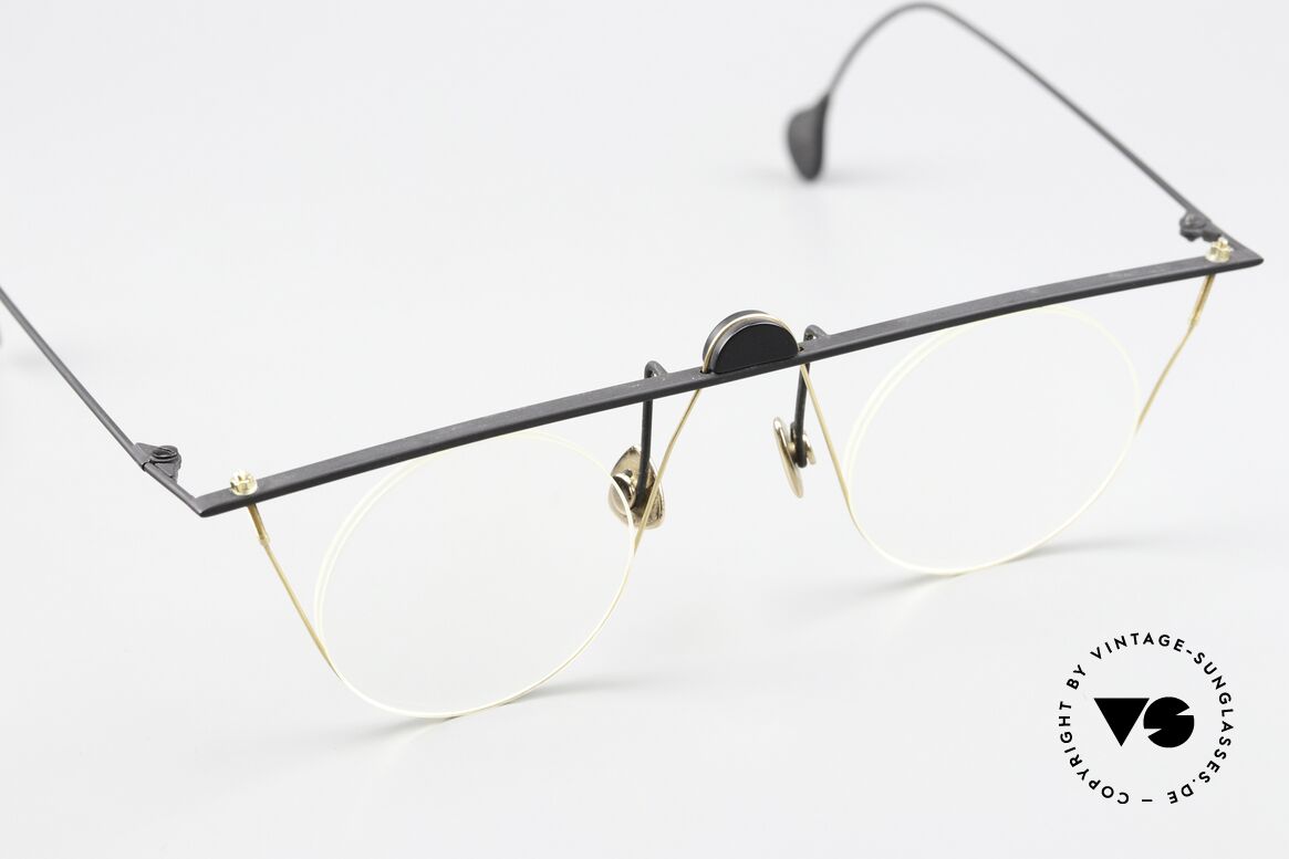 Paul Chiol 07 Architekten Vintage Brille, ein ungetragenes, circa 30 Jahre altes, Meisterstück, Passend für Herren und Damen