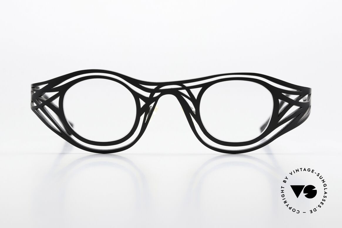Theo Belgium Eye-Witness KG Avantgarde Titanium Brille, 1989 gegründet als GEGENPOL zum üblich 'Mainstream', Passend für Herren und Damen Theo Belgium Eye-Witness KG Avantgarde Titanium Brille, 1989 gegründet als GEGENPOL zum üblich 'Mainstream', Passend für Herren und Damen