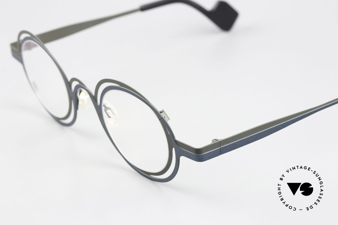 Theo Belgium Eye-Witness VA Damen Herren Designerbrille, eines tolles Designerstück und echter Hingucker, Passend für Herren und Damen