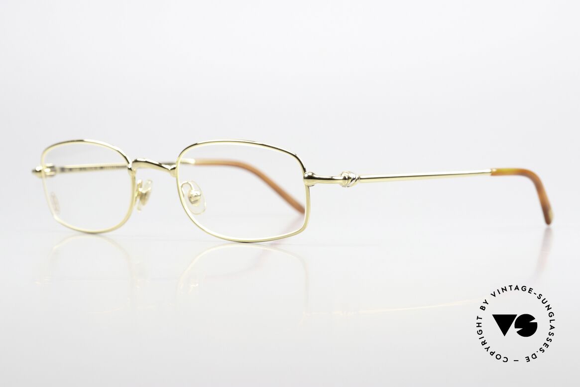 Cartier Sadir - L Thin Rim Series 22kt Gold, Name 'Sadir' = ein Stern im nördlichen Sternbild Cygnus, Passend für Herren und Damen