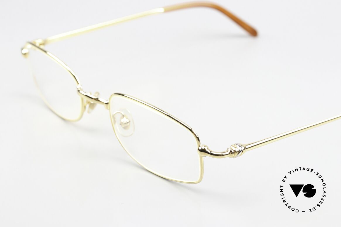 Cartier Sadir - L Thin Rim Series 22kt Gold, leichter Rahmen (angenehm zu tragen); in Größe 51°21, Passend für Herren und Damen