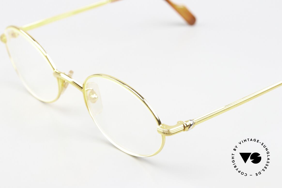 Cartier Sorbonne - M 22kt Vergoldete Luxusbrille, 22kt vergoldet (wie alle vintage Cartier Brillen), Passend für Herren und Damen