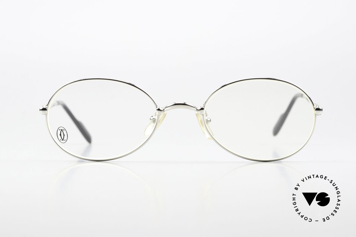 Cartier Saturne - L Seltene 53mm Platin Grösse, Modell aus der feinen 'Thin Rim' Collection von Cartier, Passend für Herren und Damen Cartier Saturne - L Seltene 53mm Platin Grösse, Modell aus der feinen 'Thin Rim' Collection von Cartier, Passend für Herren und Damen