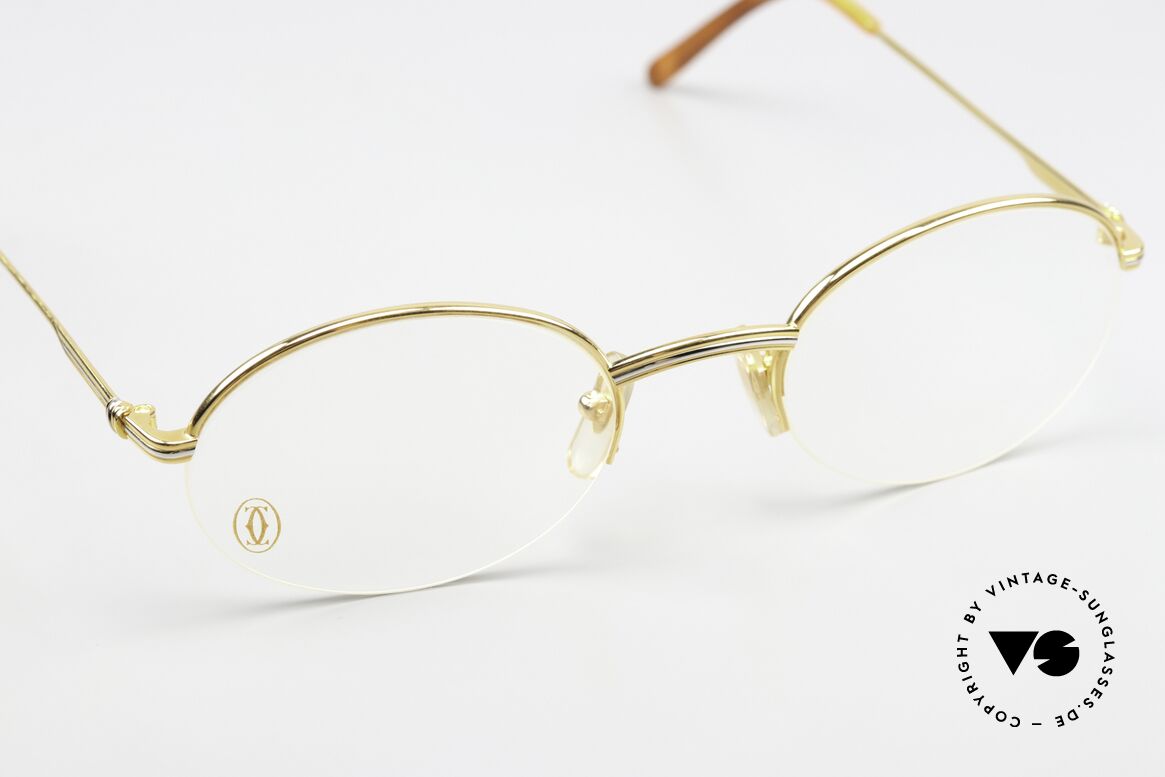 Cartier Manhattan - L Rare 53mm Grösse Vergoldet, ungetragen mit original Verpackung (Box, Etui, etc), Passend für Herren und Damen