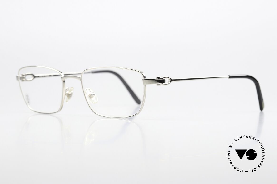 Cartier Tender Platin Luxusbrille Von 2009, platin glänzend: Fassung mit edler Platin-Legierung, Passend für Herren und Damen