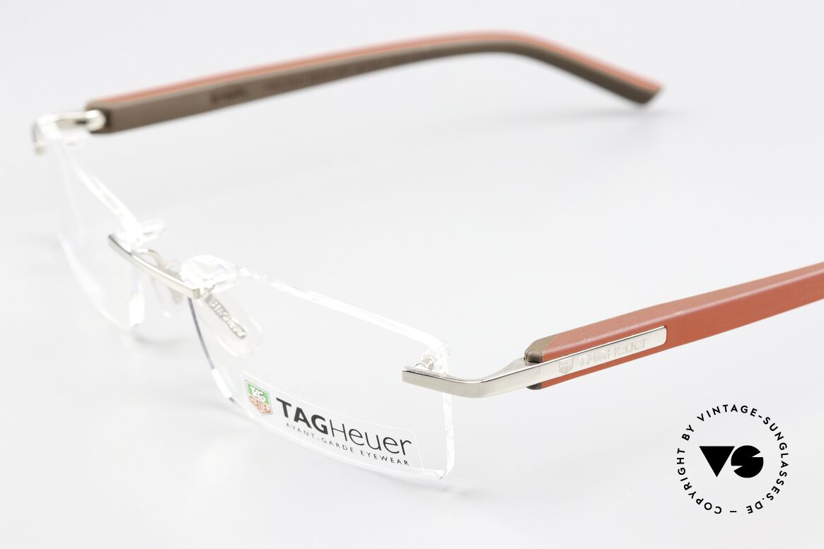Tag Heuer 8109 Trends Randlosbrille Avantgarde, dynamische Racing-Brille (Avant-Garde Eyewear), Passend für Herren