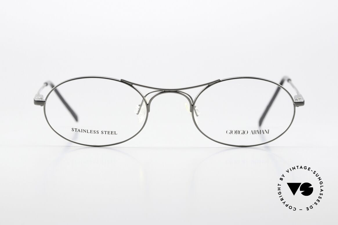 Giorgio Armani 634 Nachfolger Schubert Brille, 90er Nachfolgermodell der legendären Armani 229 Brille, Passend für Herren und Damen