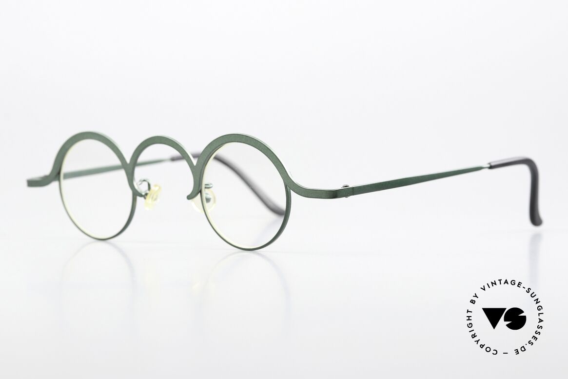 Theo Belgium Feu Rare Vintage Brille Von 1996, gemacht für Individualisten (Anti Mainstream), Passend für Herren und Damen