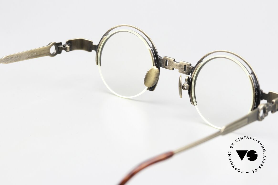 Koure KR8100 Runde 90er Steampunk Brille, Gr. 37/28, Glashöhe 37mm = somit auch gleitsichtfähig, Passend für Herren und Damen Koure KR8100 Runde 90er Steampunk Brille, Gr. 37/28, Glashöhe 37mm = somit auch gleitsichtfähig, Passend für Herren und Damen