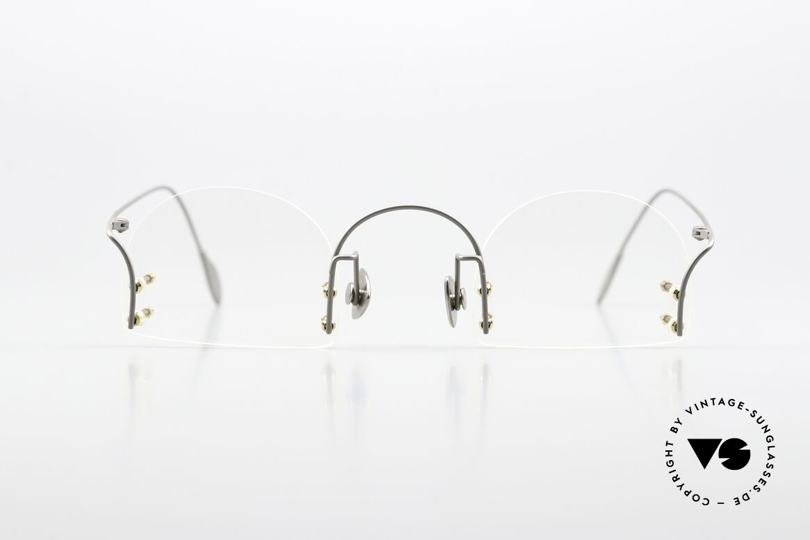 Paul Chiol 2000 Kunstvolle Randlosbrille 90er, ein Synonym für anspruchsvolle rahmenlose Brillen, Passend für Herren und Damen Paul Chiol 2000 Kunstvolle Randlosbrille 90er, ein Synonym für anspruchsvolle rahmenlose Brillen, Passend für Herren und Damen