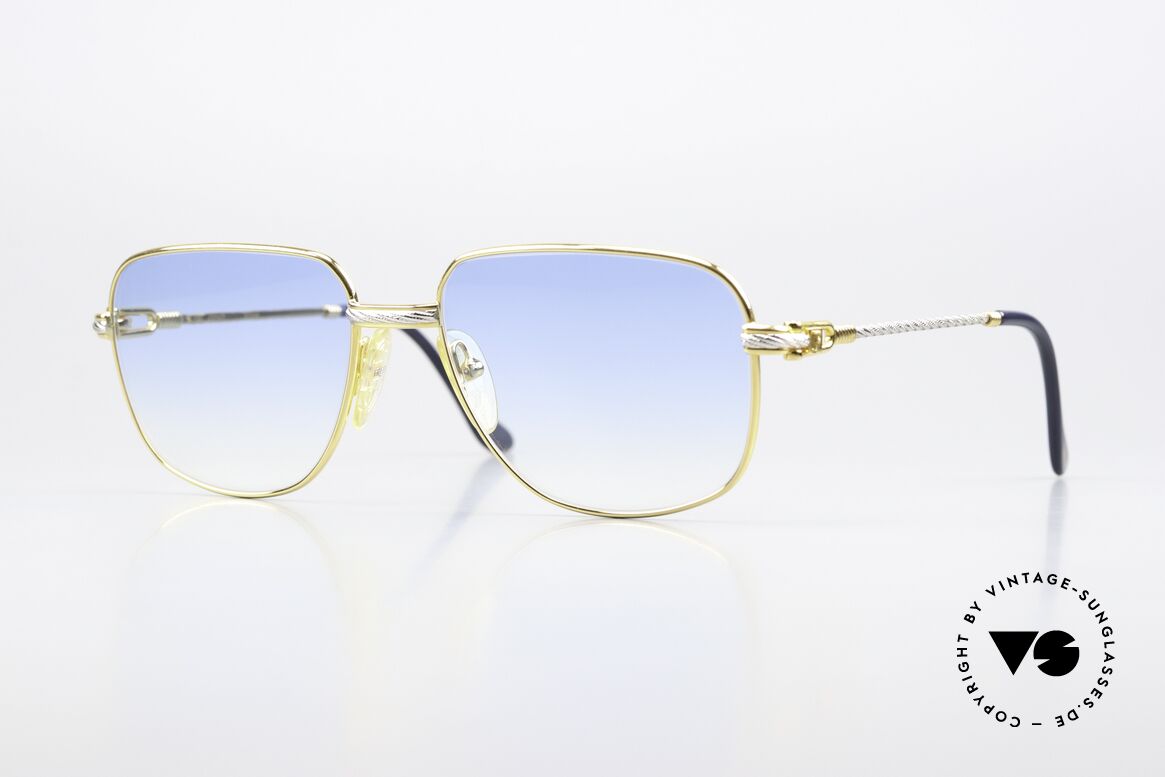 Fred Zephir - M True Vintage Sammlerbrille, einmalige Designerbrille von Fred, Paris aus den 80ern, Passend für Herren