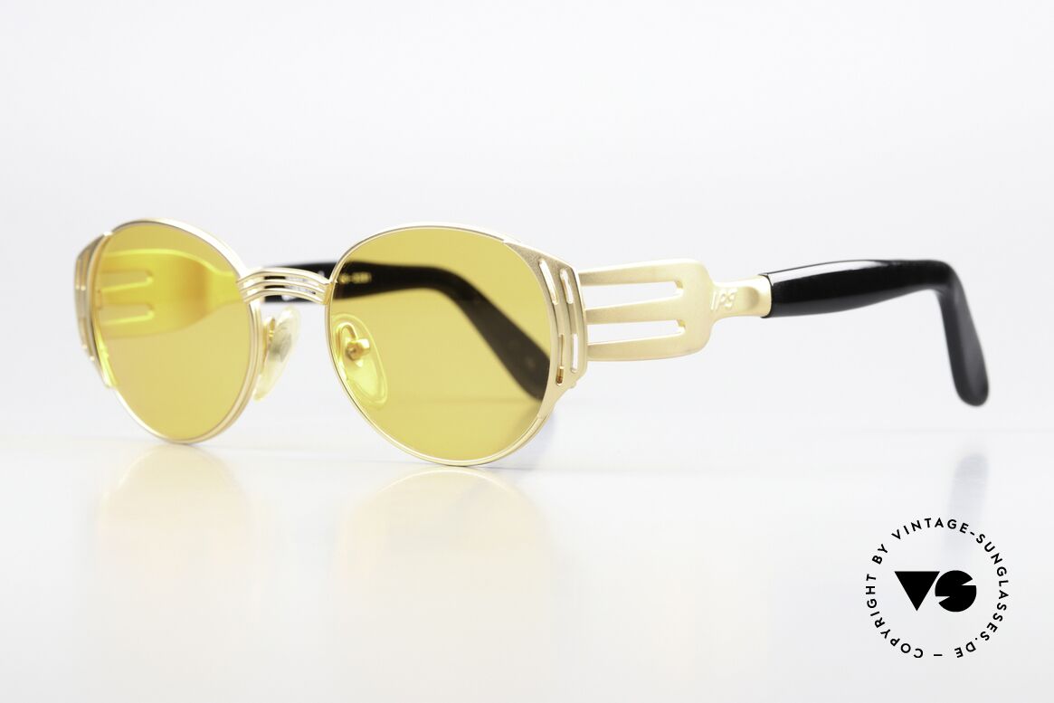 Jean Paul Gaultier 56-3281 Die JPG Gabel Sonnenbrille, Bügeldesign jeweils in Form einer Essgabel, Passend für Herren und Damen Jean Paul Gaultier 56-3281 Die JPG Gabel Sonnenbrille, Bügeldesign jeweils in Form einer Essgabel, Passend für Herren und Damen