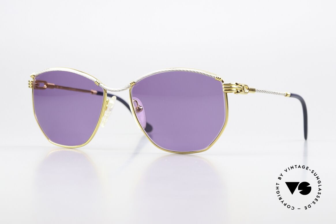 Fred Cythere - S Maritime Sonnenbrille Damen, vintage 1990er Fred Luxus-Brillenfassung für Damen, Passend für Damen