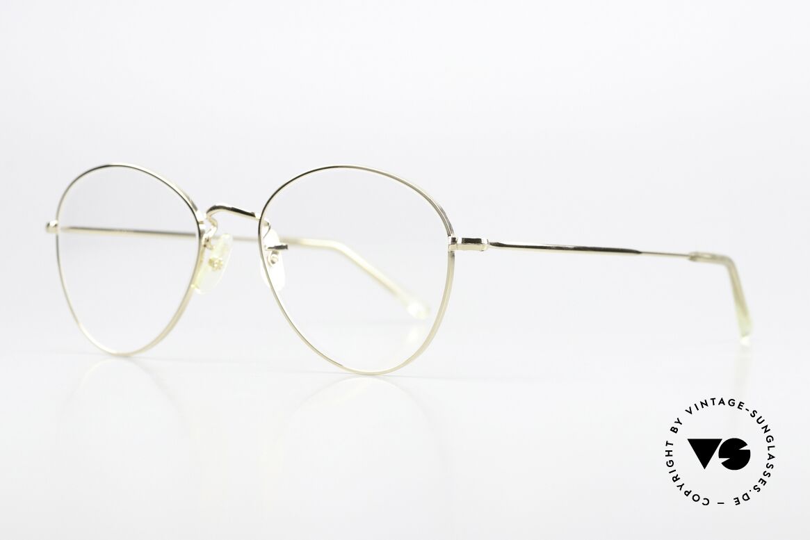 Algha Ladies Panto 70er Gold Filled Damenbrille, weibliche Panto-Brillenform aus den späten 70ern, Passend für Damen Algha Ladies Panto 70er Gold Filled Damenbrille, weibliche Panto-Brillenform aus den späten 70ern, Passend für Damen