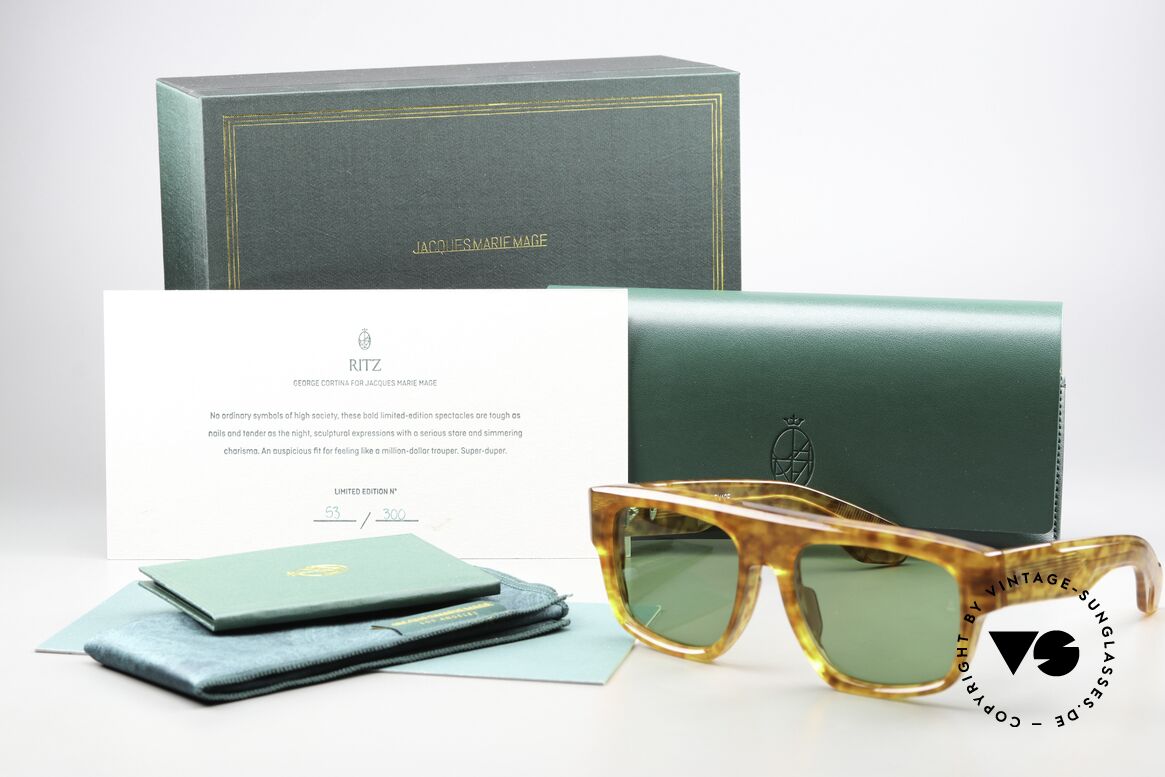 Jacques Marie Mage Ritz Brad Pitt JMM Sonnenbrille, Größe: large, Passend für Herren