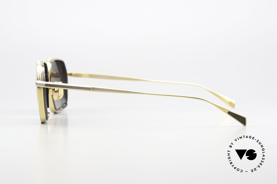 Jacques Marie Mage Admiral Eckige Sonnenbrille Luxus, das ist Brillenhandwerk in einer anderen Dimension!, Passend für Herren