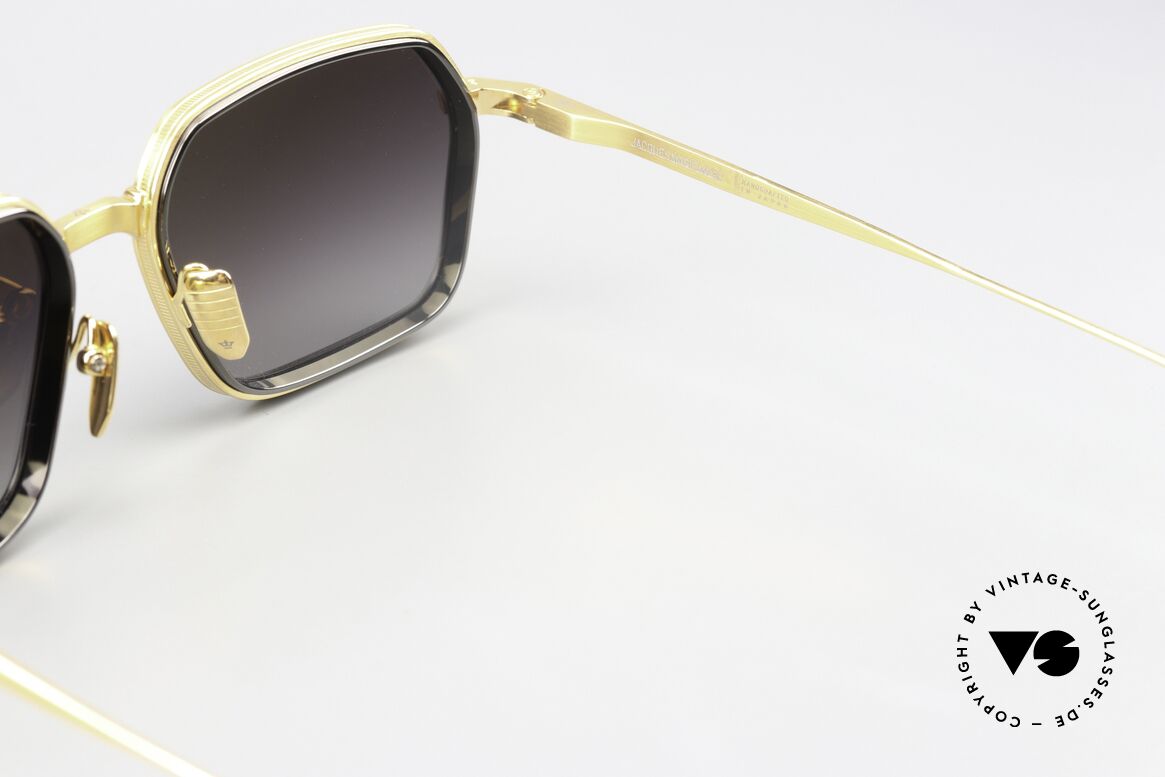 Jacques Marie Mage Admiral Eckige Sonnenbrille Luxus, Größe: large, Passend für Herren