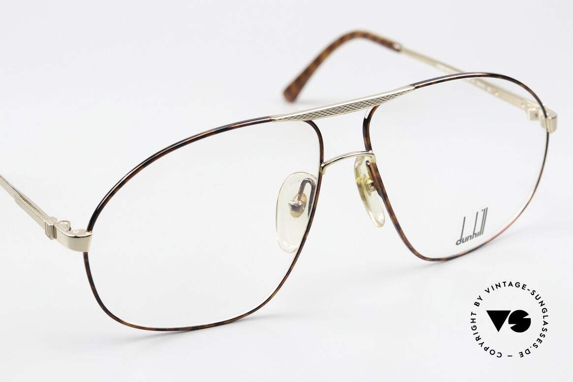Dunhill 6098 Aviator Brille 90er Herren, ungetragen (wie alle unsere vintage DUNHILL Brillen), Passend für Herren