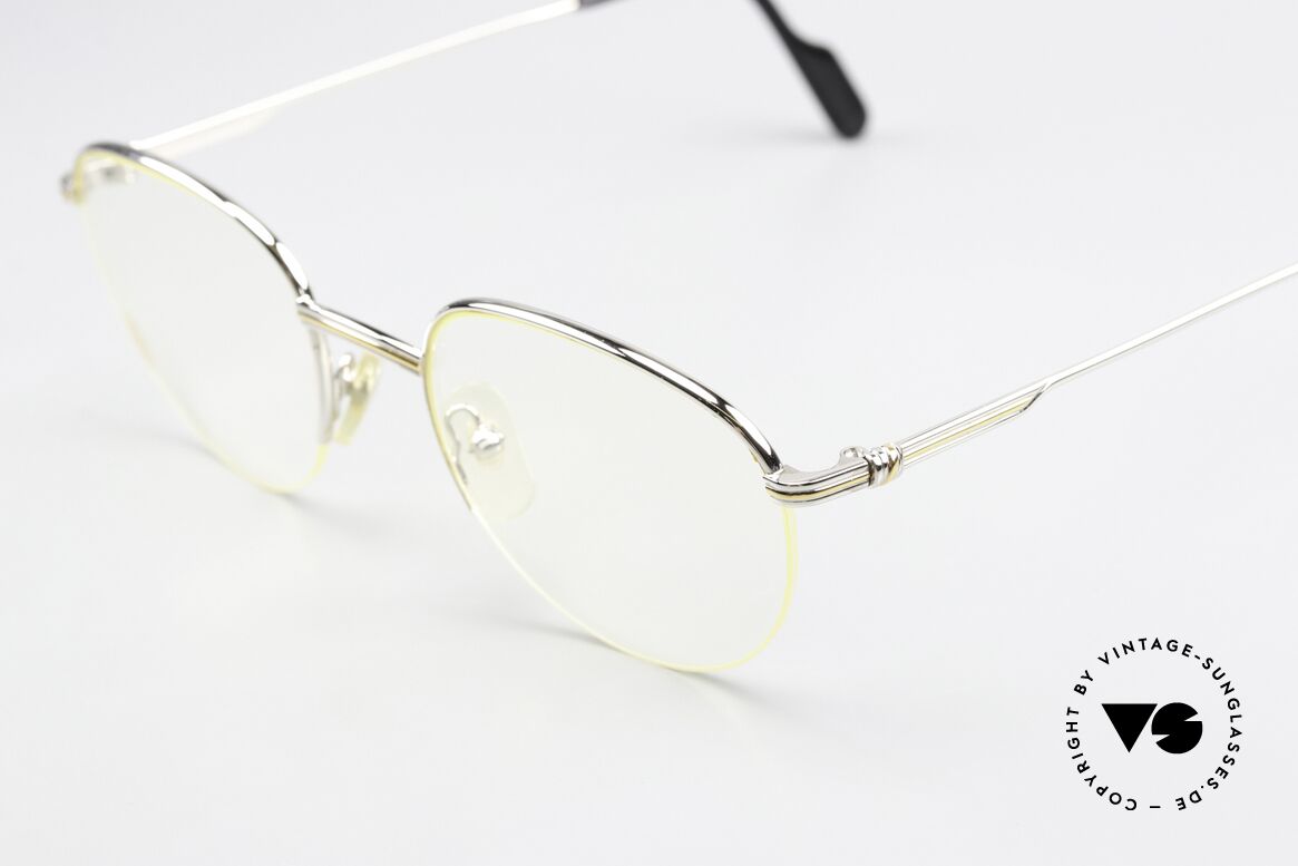 Cartier Colisee - M Runde Luxus Platin Brille, teure Platin-Edition: Fassung mit Platin-Legierung, Passend für Herren und Damen Cartier Colisee - M Runde Luxus Platin Brille, teure Platin-Edition: Fassung mit Platin-Legierung, Passend für Herren und Damen