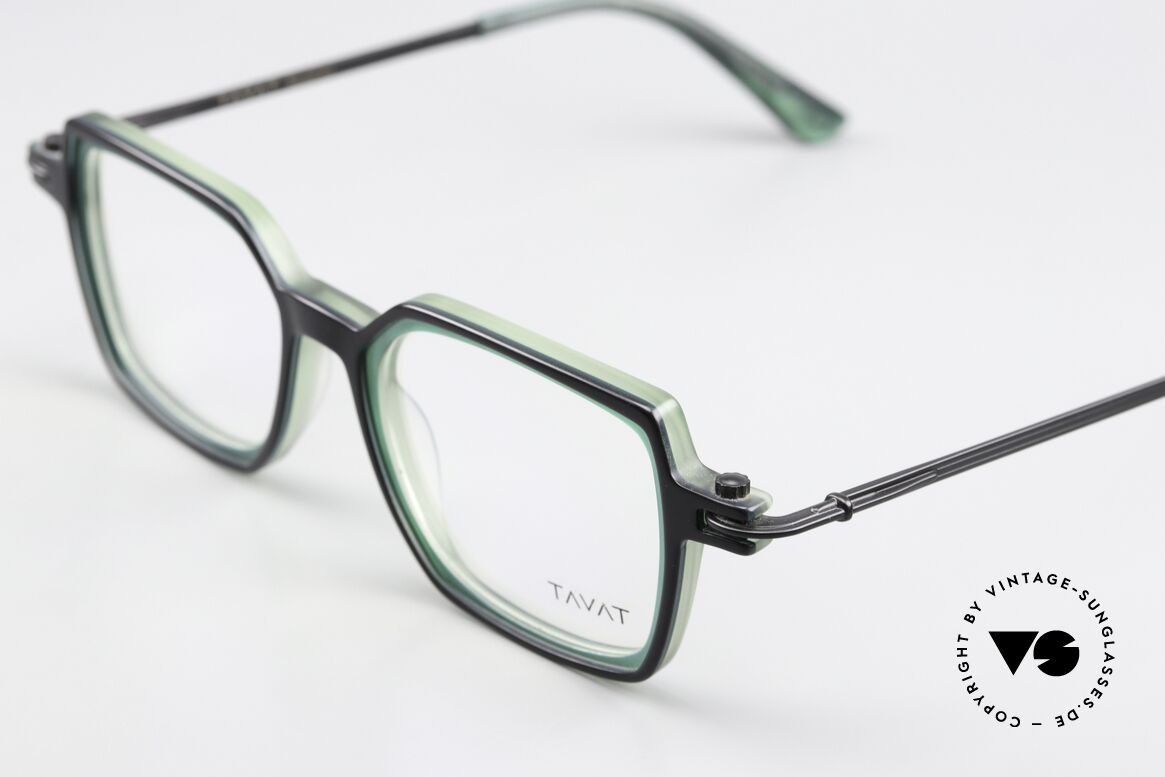 Tavat Bi-Square Insider Brille Steampunk, von einem Familienunternehmen: tavat-eyewear.com, Passend für Herren und Damen