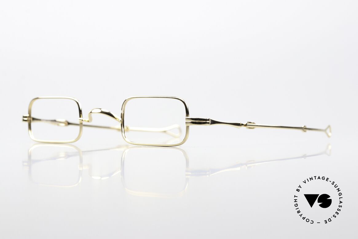 Lunor I 13 Telescopic Eckige Lesebrille Schiebebügel, Scheibe h/v 38/22, Steg 24,5, Bügel 118 bis 155mm, Passend für Herren und Damen