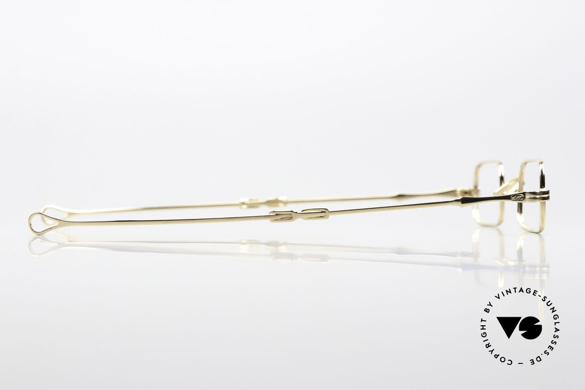 Lunor I 13 Telescopic Eckige Lesebrille Schiebebügel, Größe: extra small, Passend für Herren und Damen