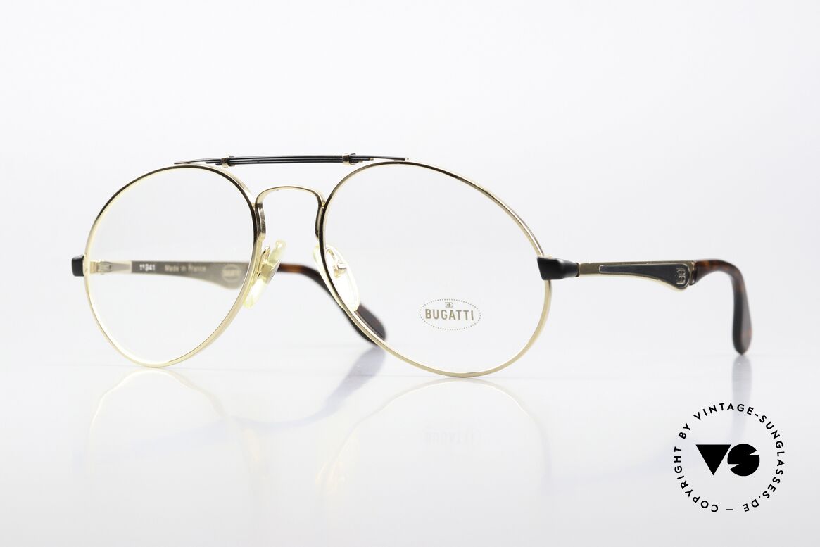Bugatti 11941 80er Luxusbrille Für Herren, klassisches Bugatti Design direkt aus den 80ern, Passend für Herren