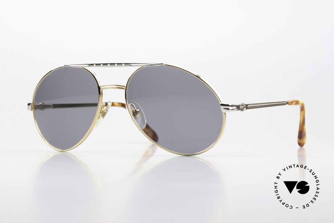 Bugatti 02926 Herren Sonnenbrille 80er Large, sehr elegante Bugatti Herren Designer-Sonnenbrille, Passend für Herren