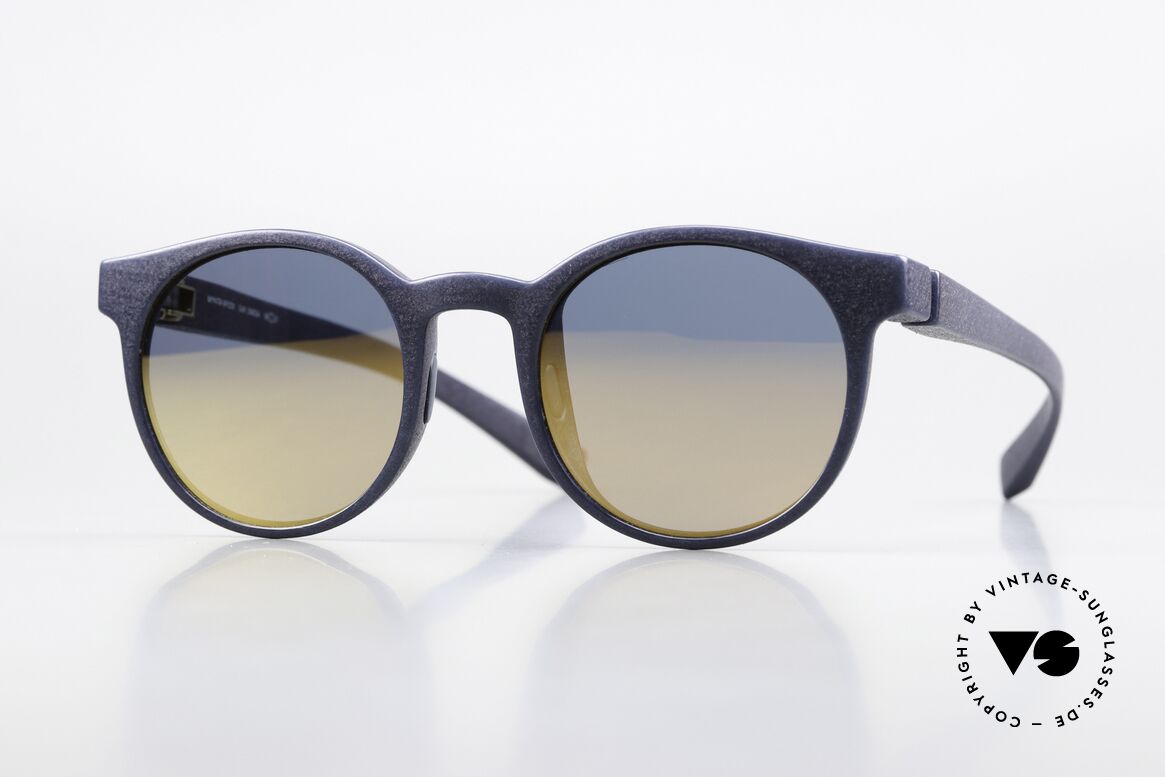 Mykita Mylon Omega Verspiegelte Zeiss Gläser, klassische Sonnenbrille Mykita Mylon; Omega, Passend für Herren und Damen