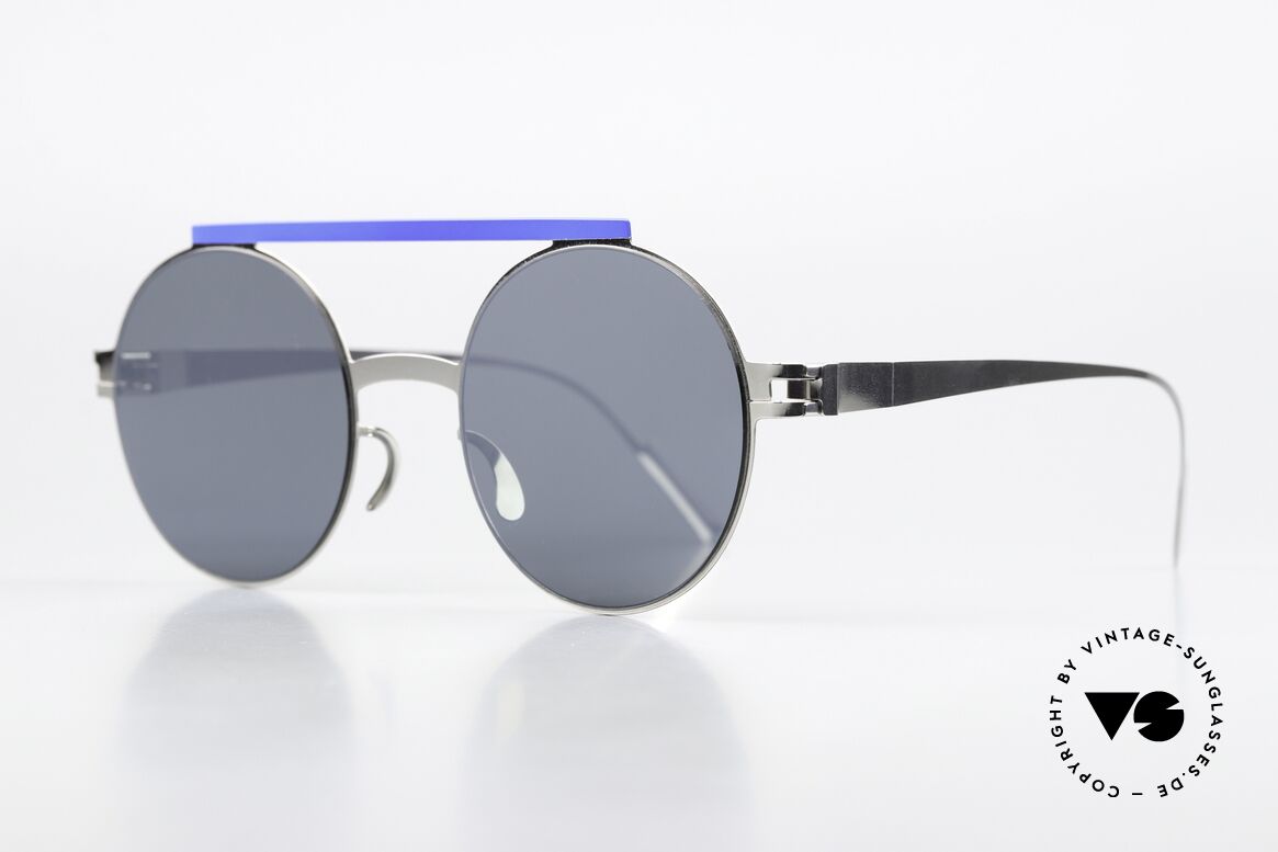 Mykita Verbal Ambush Collaboration Brille, spektakuläre runde Sonnenbrille für Damen & Herren, Passend für Herren und Damen