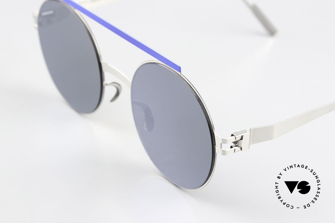 Mykita Verbal Ambush Collaboration Brille, Farbbezeichnung 272: Silver / Blue Reserve / Silver, Passend für Herren und Damen