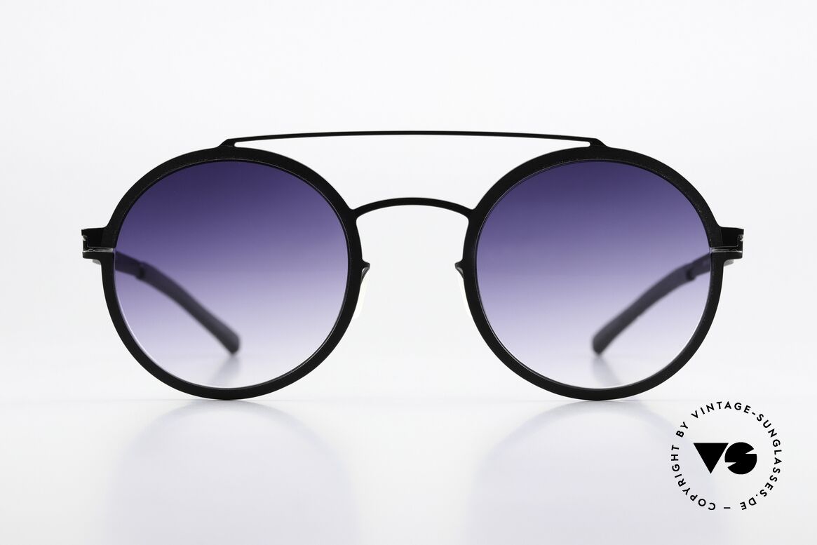 Mykita Lupita Violett Verlauf Sonnengläser, runde Brille Decades Sun-Collection; Damen & Herren, Passend für Herren und Damen