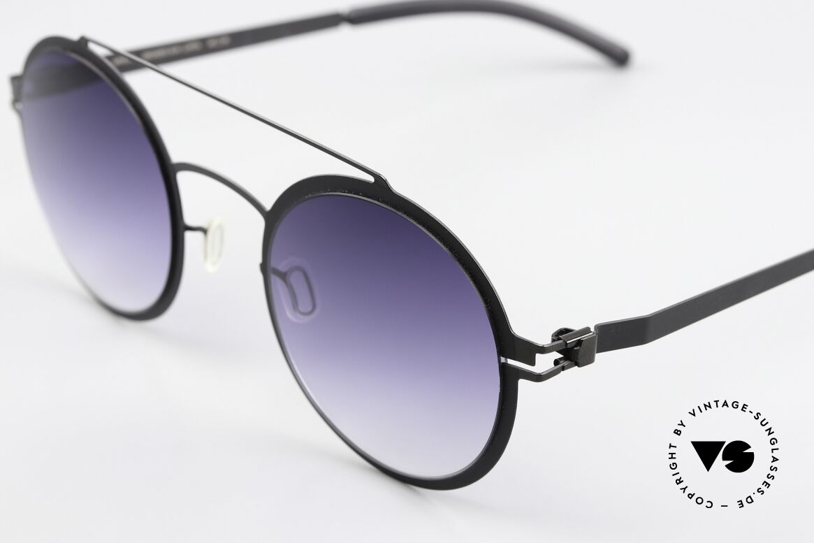 Mykita Lupita Violett Verlauf Sonnengläser, wohlbekannte Spitzenqualität; handmade in Germany, Passend für Herren und Damen