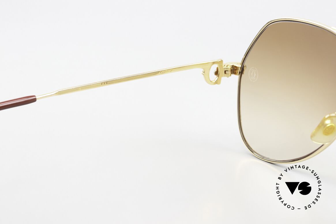 Cartier Vendome Solid Gold - L 18kt Echtgold Brille Solid Gold, diese einmalige Luxusbrille steht NICHT ZUM VERKAUF!, Passend für Herren