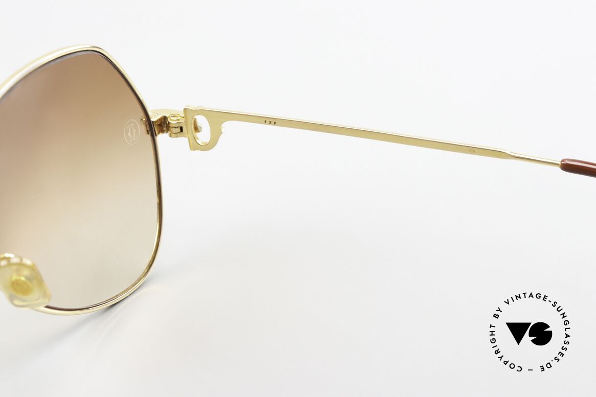 Cartier Vendome Solid Gold - L 18kt Echtgold Brille Solid Gold, Größe: large, Passend für Herren