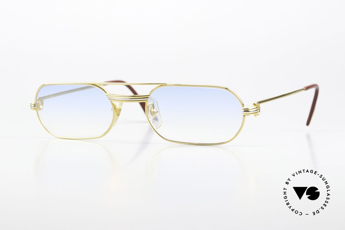 Cartier MUST LC - M Vintage Brille von 1983 Luxus, MUST: das erste Modell der Lunettes Collection '83, Passend für Herren