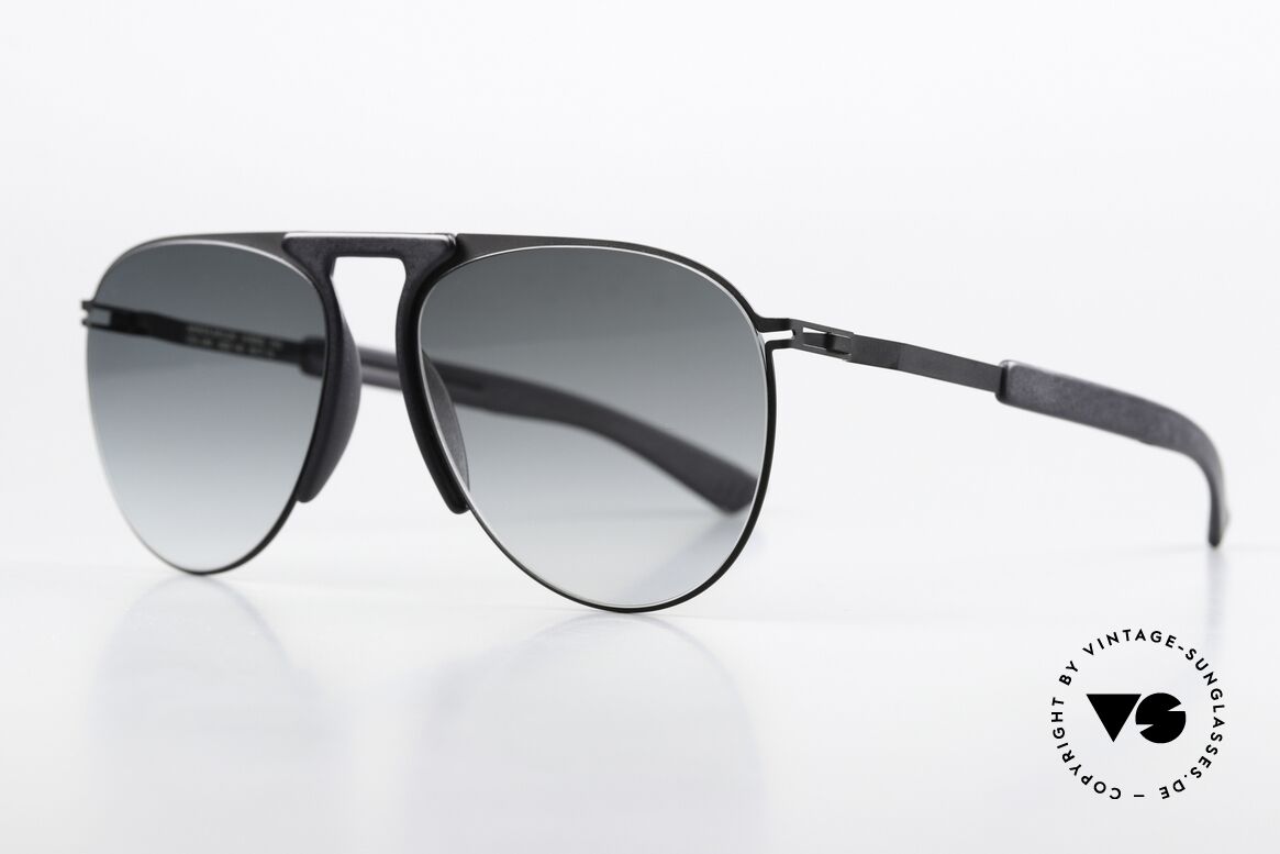Mykita Mylon Rye Designersonnenbrille Aviator, 'made in Germany' Designer-Brille für Kenner, Passend für Herren