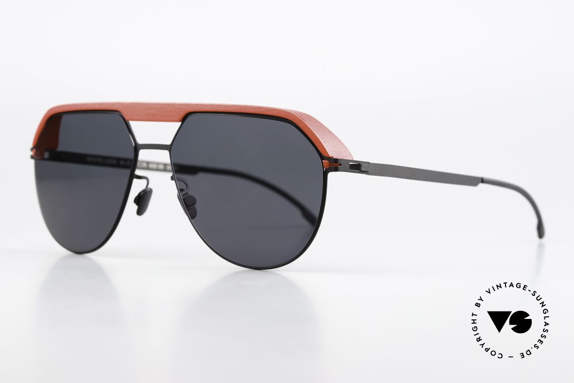 Mykita Leica ML02 Collaboration Collection Brille, entsprechend hochwertig entwickelte Sonnengläser, Passend für Herren