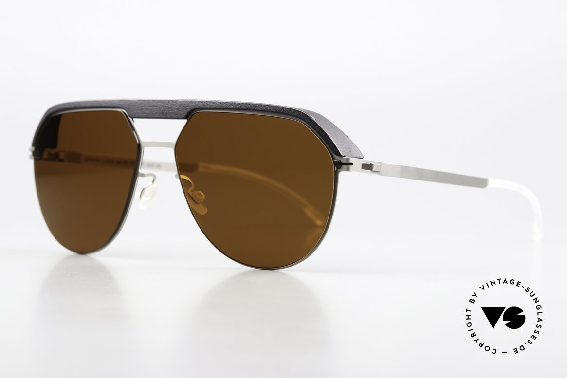Mykita Leica ML02 State Of The Art Sonnenbrille, entsprechend hochwertig entwickelte Sonnengläser, Passend für Herren