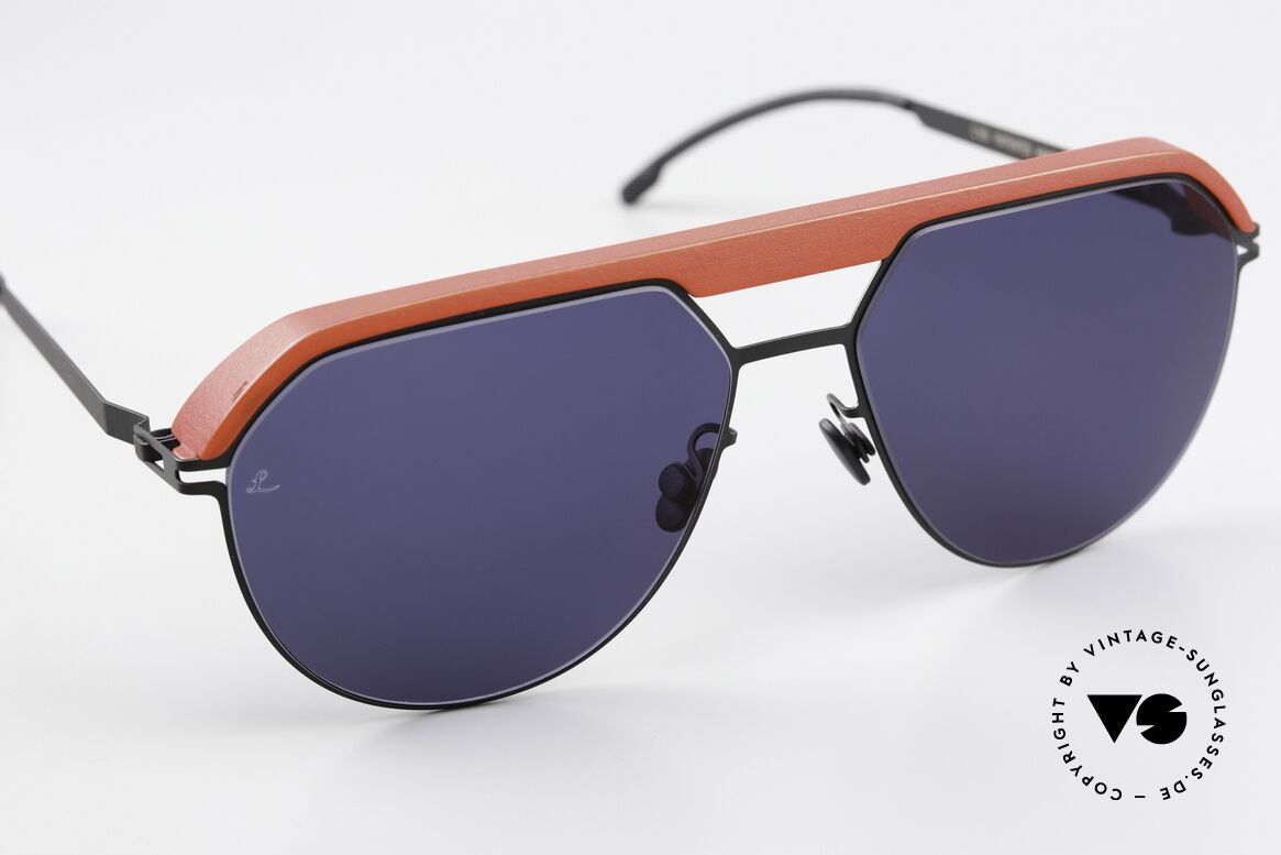 Mykita Leica ML02 Leica Red Black Deep Blue Lens, ungetragenes Modell: Leica Red / Black Deep Blue, Passend für Herren