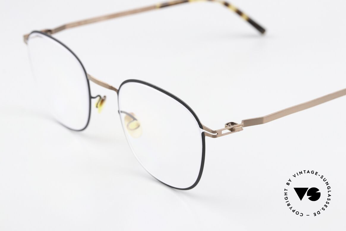 Mykita Andersson Shiny Copper Black Frame, wohlbekannte Spitzenqualität; handmade in Germany, Passend für Herren