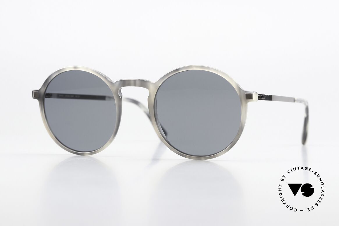 Mykita Kamik Designersonnenbrille Panto, Mykita Sonnenbrille, Mod. Kamik, Gr. 48-20, col 983, Passend für Herren und Damen
