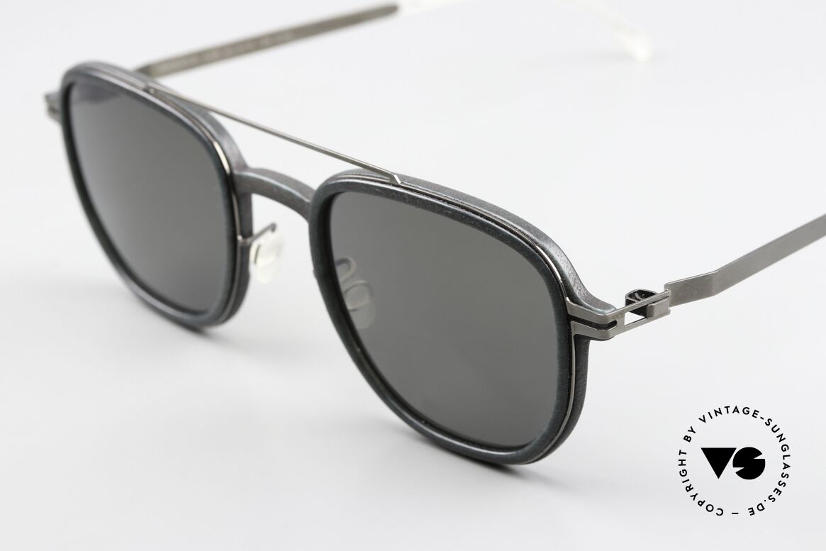 Mykita Mylon Alder Polarisierende Sonnengläser, 'made in Germany' Designer-Brille für Kenner, Passend für Herren