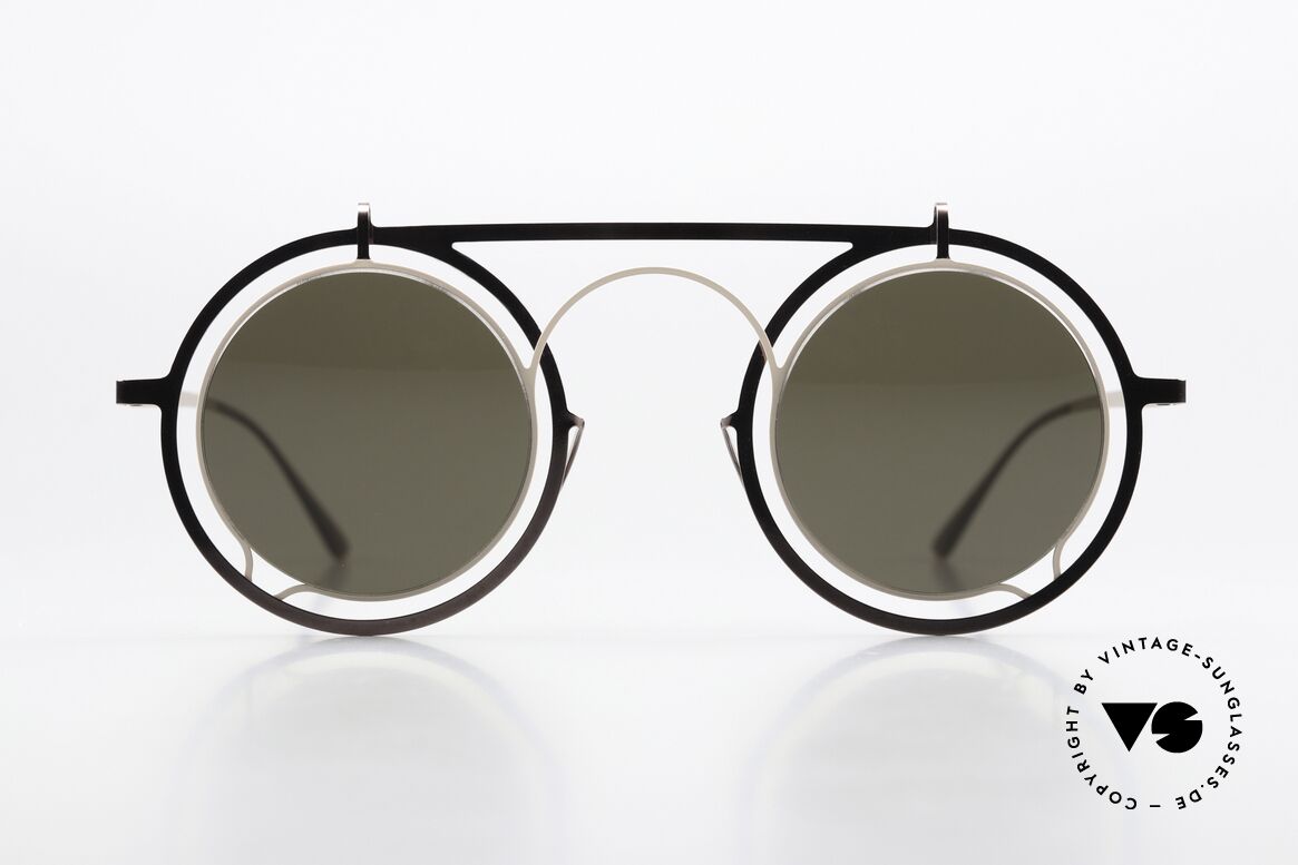 Mykita Siru Spektakuläre Designerbrille, eine Zusammenarbeit mit Modedesigner Damir Doma, Passend für Herren und Damen